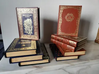Lote 9 Libri Classici Rilegati