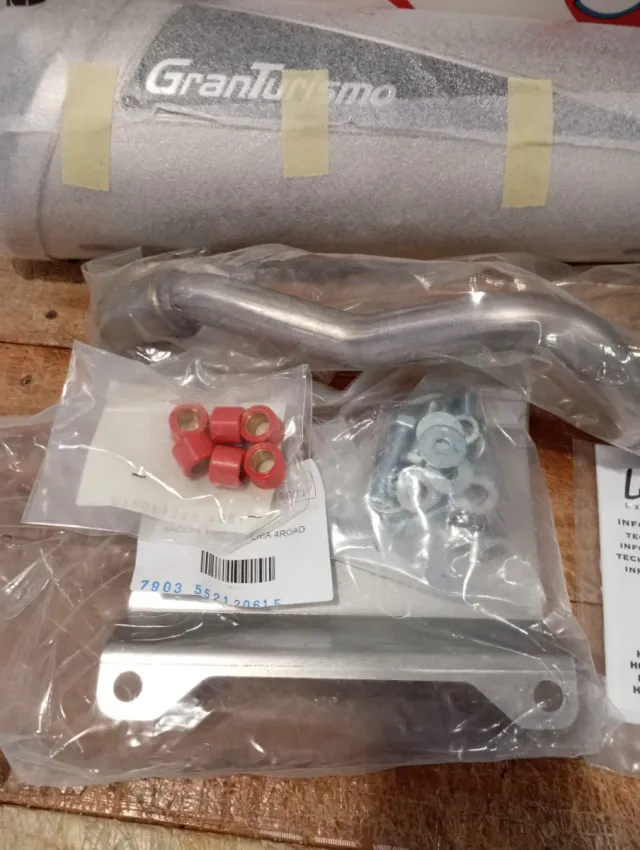 Tubo Escape LeoVince Honda S-Wing 125-150