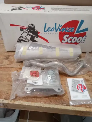 Tubo Escape LeoVince Honda S-Wing 125-150