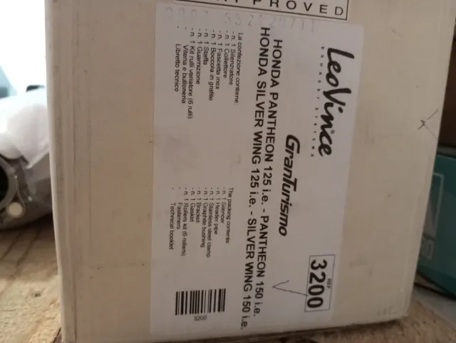 Tubo Escape LeoVince Honda S-Wing 125-150