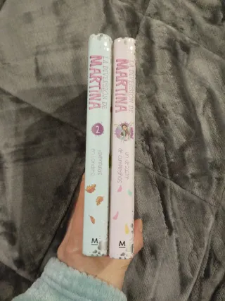 2 libros La diversión de Martina