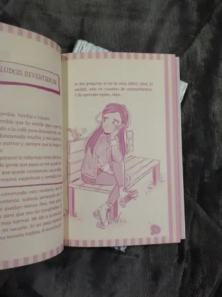 2 libros La diversión de Martina
