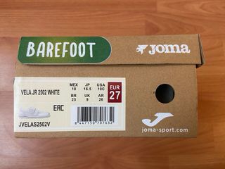 Zapatilla Joma Vela Blanco T27