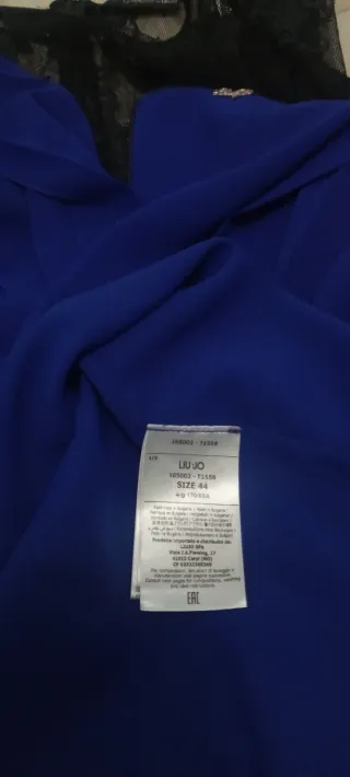 Abito Liu Jo nero e blu