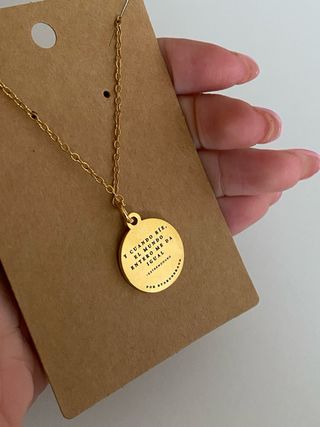 Collar extremoduro dorado