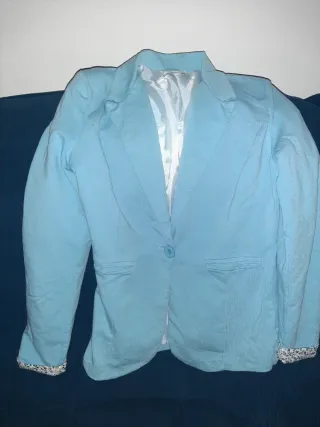 Chaqueta América azul claro