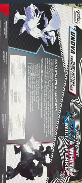 Colección Cartas Pokémon Kyurem, Zekrom, Reshiram