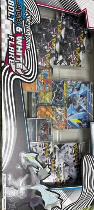 Colección Cartas Pokémon Kyurem, Zekrom, Reshiram