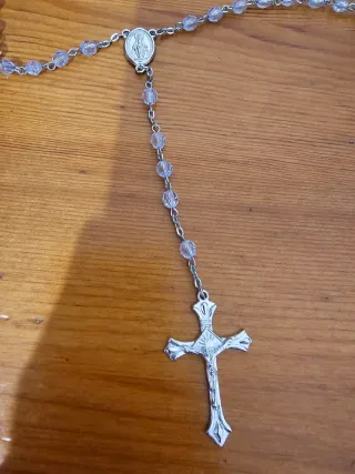 2 Rosari perline chiare