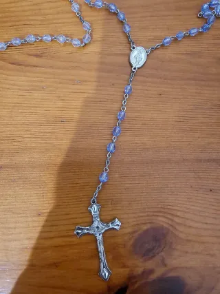 2 Rosari perline chiare