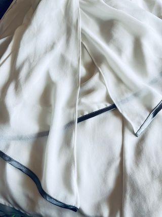 Blusa Fracomina bianca manica a campana