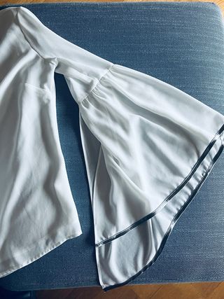 Blusa Fracomina bianca manica a campana