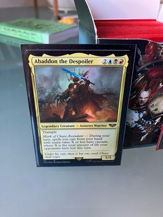 Magic The Gathering Warhammer Abaddon Be'lakor
