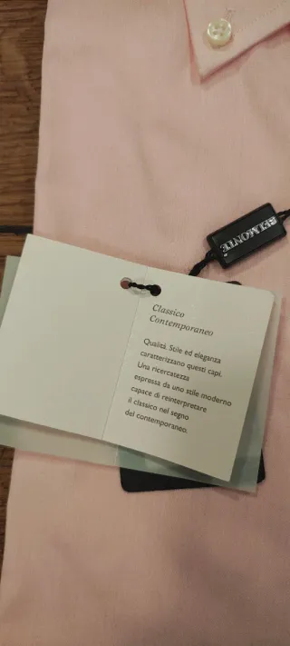 Camicia Belmonte rosa taglia XL