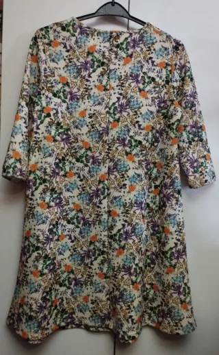 Vestido estampado Suite Blanco