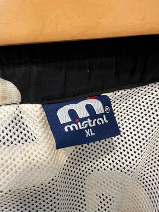 Bañador hombre Mistral floral negro/crema