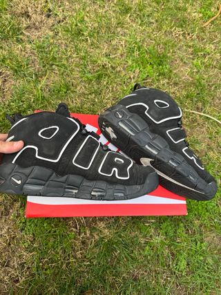 Nike Air More Uptempo Negro Blanco