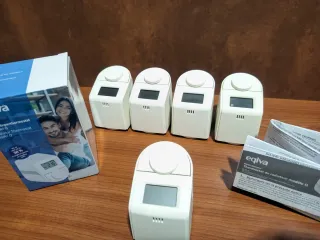 5 válvulas termostáticas Eqiva Q para radiador