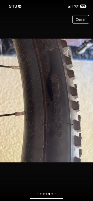 Bicicleta de montaña plateada