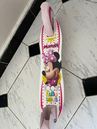 Patinete infantil 2 ruedas Minnie Mouse