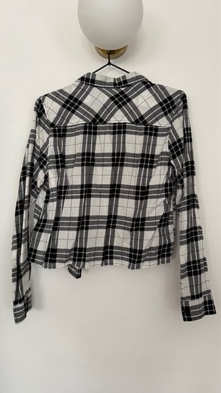 Camisa cuadros H&M Talla S