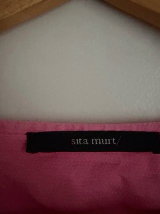 Vestido rosa estilo vintage