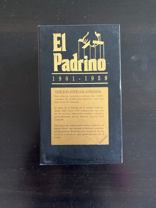 El Padrino VHS Edición Especial Limitada