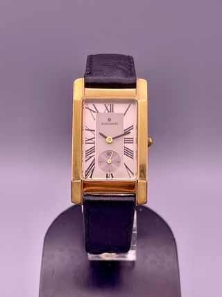 Reloj Junghans Alemán Vintage Rectangular