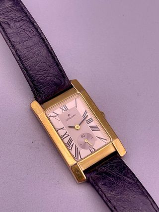 Reloj Junghans Alemán Vintage Rectangular