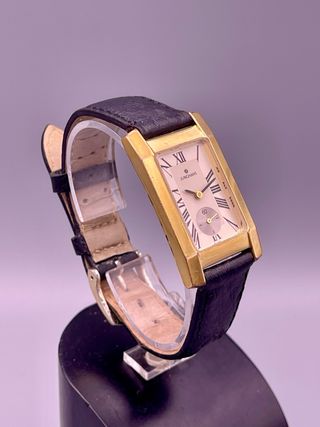 Reloj Junghans Alemán Vintage Rectangular