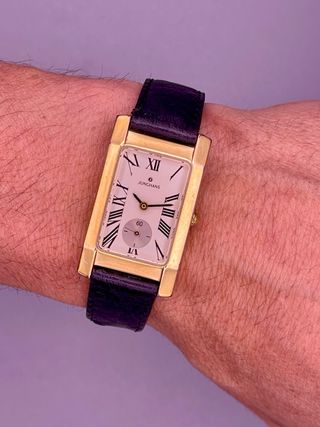 Reloj Junghans Alemán Vintage Rectangular