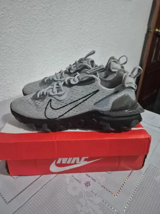 Zapatillas Nike React DIMSIX Gris/Negro