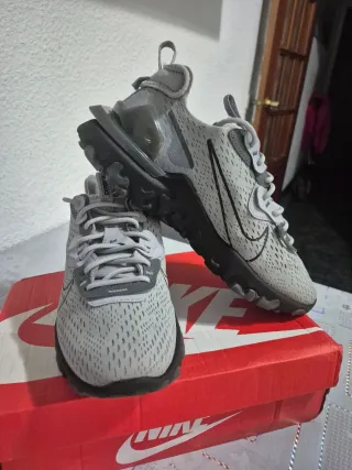 Zapatillas Nike React DIMSIX Gris/Negro