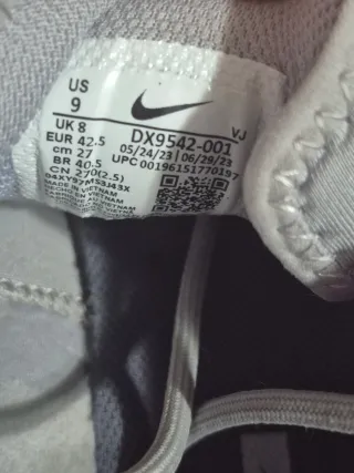 Zapatillas Nike React DIMSIX Gris/Negro