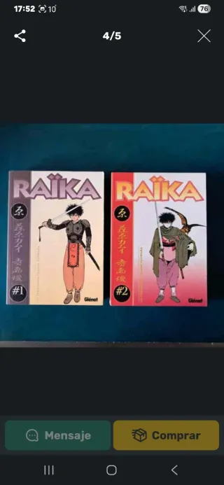 Cómics RAIKA