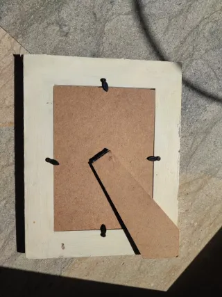 Cornice porta foto decorata rilievo