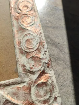 Cornice porta foto decorata rilievo