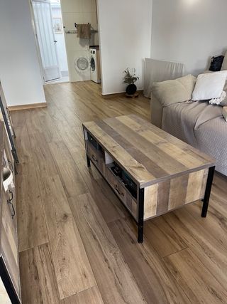 Mueble Salón Madera y Metal