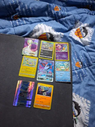 Lote 8 Cartas Pokémon - Gardevoir EX, Honchkrow GX
