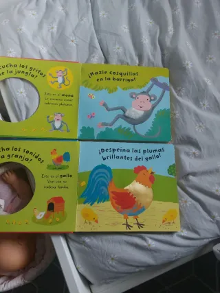 Cuentos de animales con sonidos y texturas