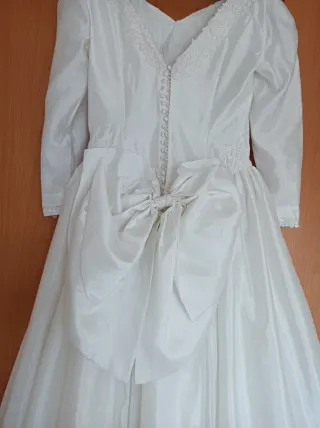 Vestido de Novia Talla L Blanco