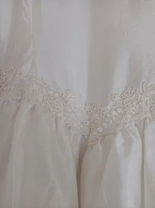 Vestido de Novia Talla L Blanco