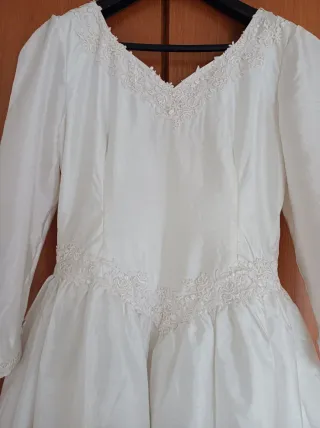 Vestido de Novia Talla L Blanco