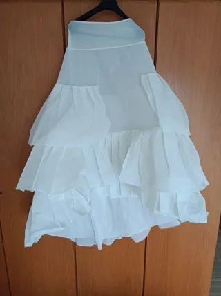 Vestido de Novia Talla L Blanco