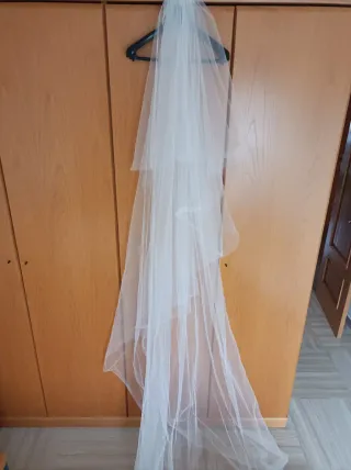 Vestido de Novia Talla L Blanco