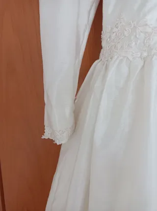 Vestido de Novia Talla L Blanco
