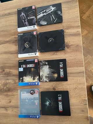 Resident Evil Steelbooks PS4/PS5