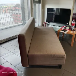 Sofá Cama Color Gris Buen Estado