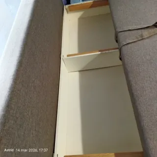 Sofá Cama Color Gris Buen Estado