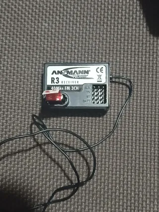 Emisora Radio Control Ansmann 40MHz